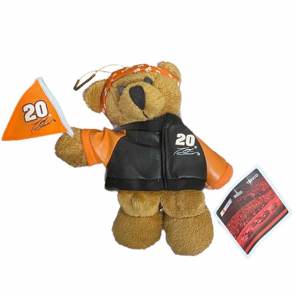 NASCAR Tony Stewart Teddy Bear Ornament